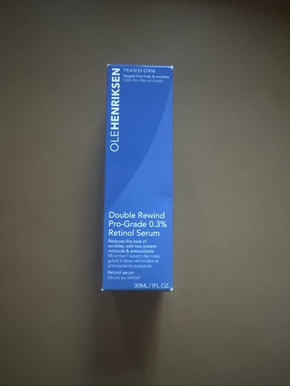 Ole Henriksen Double Rewind Pro-Grade 0.3% Retinol Serum 1 fl oz New in Box